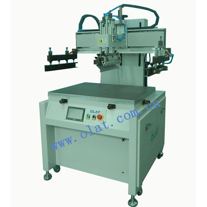 Breathe in flat screen printing machine printing cosmetics box