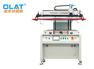 Flat vacuum suction screen printing equipment